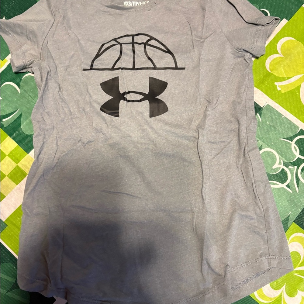 Under Armour Kids Gray T-Shirt